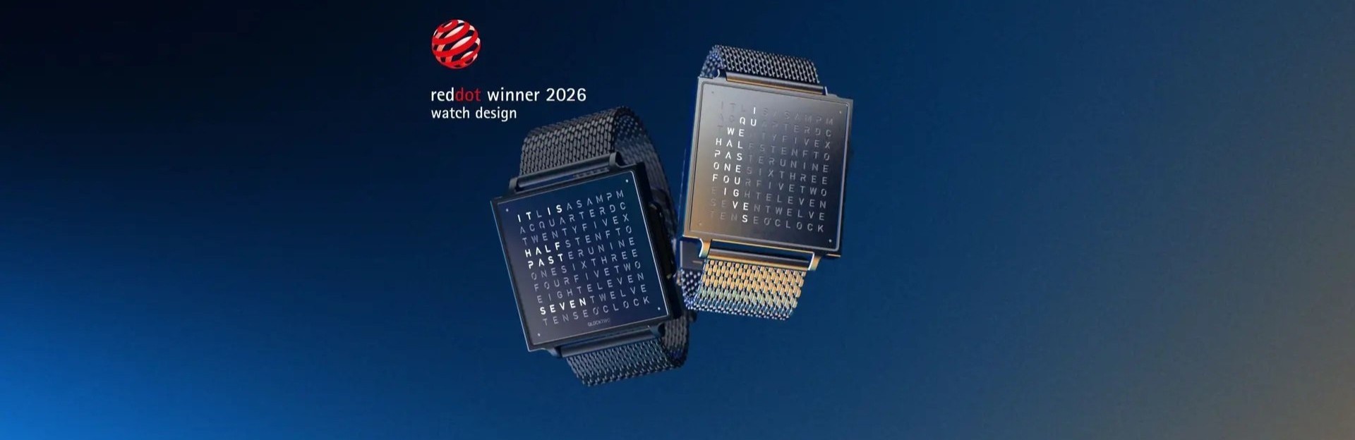 Qlocktwo W - wristwatch