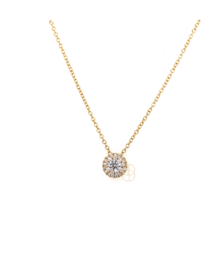 18K Halo Collier 18K Halo Collier