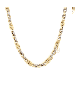 14K Bicolor Collier