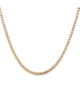 14K Briljant Tennis Collier