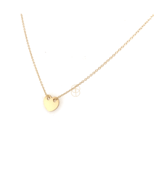 14K Hart Collier