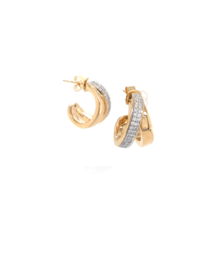 14K Briljant Oorsieraden