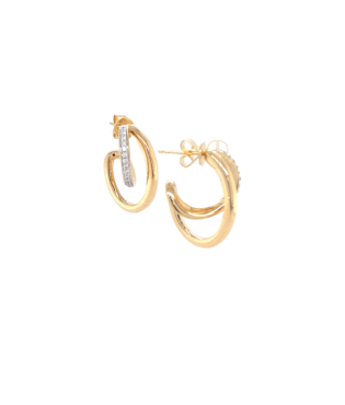 14K Briljant Oorsieraden