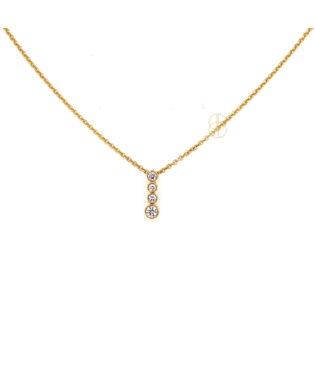 14K Briljant Collier