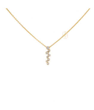 14K Briljant Collier