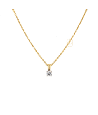 18K Solitair Hanger 0.25ct