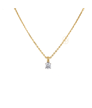 18K Soliatir Hanger 0.40ct 