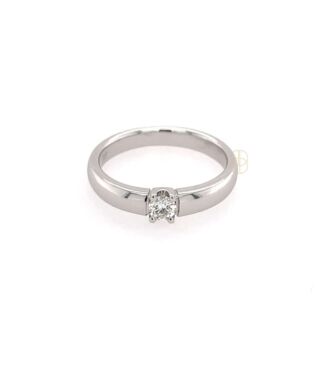 18K Briljant Ring 1x0.15ct