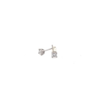 14K Solitair Oorknoppen 0.15ct