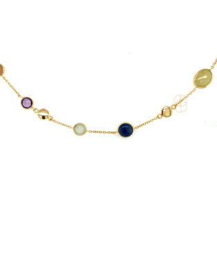 14K Armband met Edelstenen
