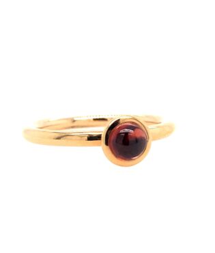Sushi Ring Roségoud met Granaat Sushi Ring Roségoud met Granaat