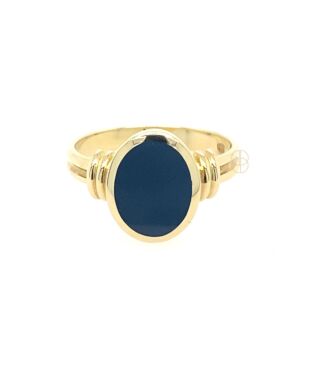 14K Zegelring 