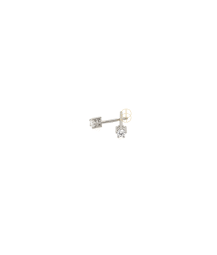 14K Solitair Oorknoppen 0.07ct 14K Solitair Oorknoppen 0.07ct