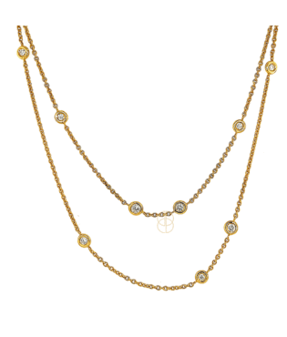 14K Briljant Collier