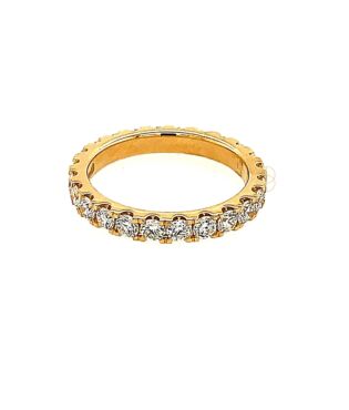 18K Alliance Ring Rondom met 1.52ct 18K Alliance Ring Rondom met 1.52ct