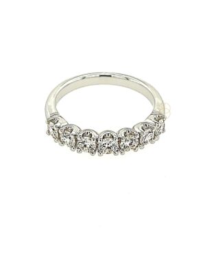18K Alliance Ring 7x0.10ct