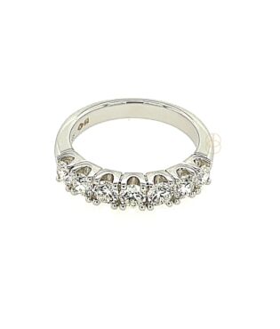 18K Alliance Ring 7x0.15ct