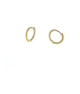 14K Bolletjes Oorringen