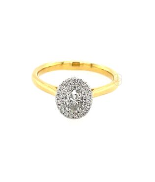 18K Halo Ring 18K Halo Ring