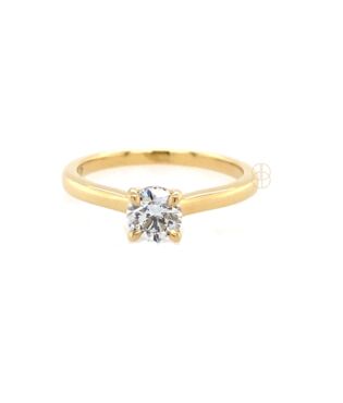18K Solitair Ring 0.50ct
