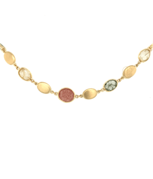 14K Armband met Edelstenen