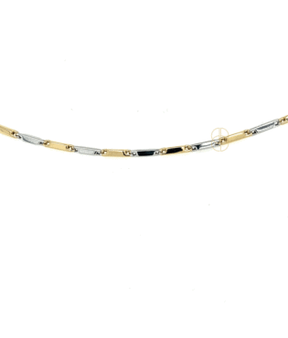 14K Bicolor Armband 