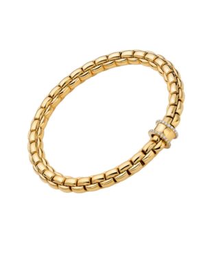 Eka Flex'it  armband geelgoud met diamant