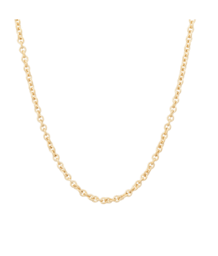 Lux Anker Collier Geelgoud 45cm 
