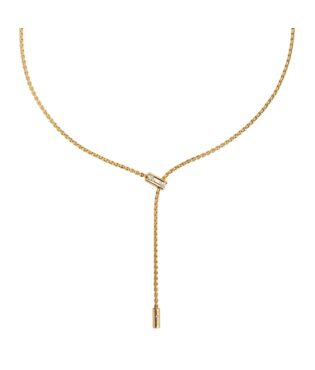 Aria geelgouden collier met Briljant Aria geelgouden collier met Briljant