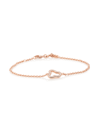 Joy Cloud Armband met Witte Briljant
