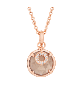 Mira Mira Hanger met Maansteen en mini Joy Donut 