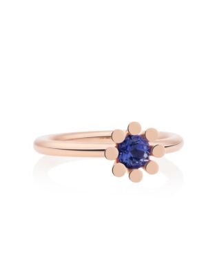 Sprite Ring Roségoud met Ioliet Sprite Ring Roségoud met Ioliet