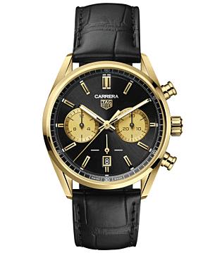 Carrera Chronograph 18K Yellow Gold