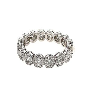 18K Halo Alliance Ring 18K Halo Alliance Ring