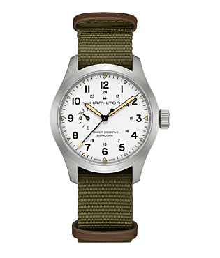 Khaki Field Mechanical Power Reserve