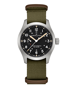 Khaki Field Mechanical Power Reserve