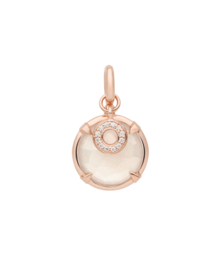 Mira Mira Hanger met Maansteen en mini Joy Donut 