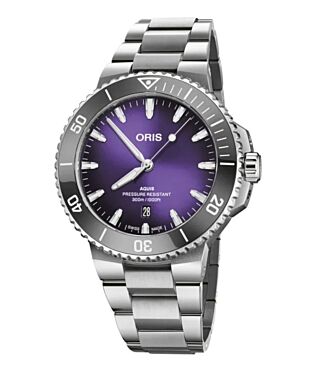 Aquis Date 43,5mm Taste of Summer Violet