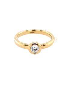 14K Solitair Ring 0.25ct