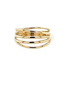 14K Cross-Over Ring