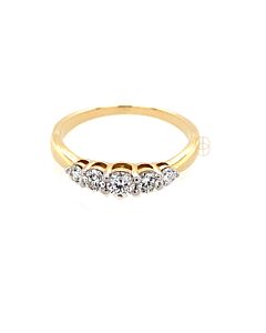 14K Briljant Ring 