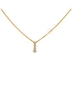 14K Briljant Collier