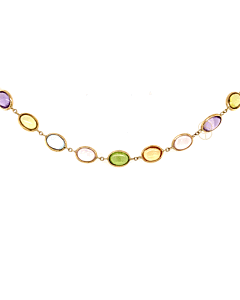 14K Armband met Edelstenen