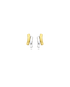 14K Bicolor Oorknoppen