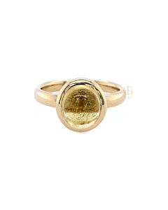 14K Ring met Gele Beryll