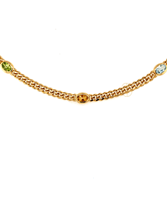 14K Armband met kleurstenen