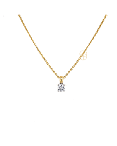 18K Soliatir Hanger 0.40ct 