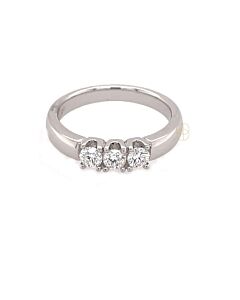 18K Alliance Ring 3x0.15ct