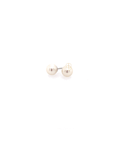 14K Parel Oorknoppen ⌀ 6mm