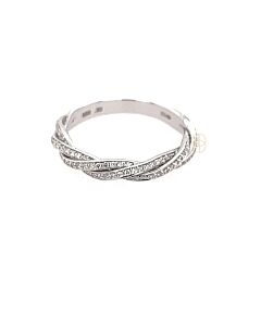 14K Briljant Getorste Ring 